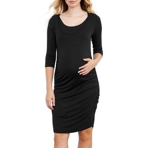 Maternal America Dresses - MATERNAL AMERICA RUCHED DRESS ♥️IN STORES♥️ Maternal America Dresses - MATERNAL AMERICA RUCHED DRESS ♥️IN STORES♥️